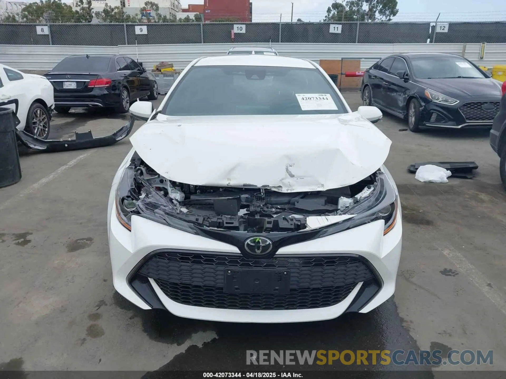 6 Photograph of a damaged car JTND4MBE9N3183065 TOYOTA COROLLA 2022