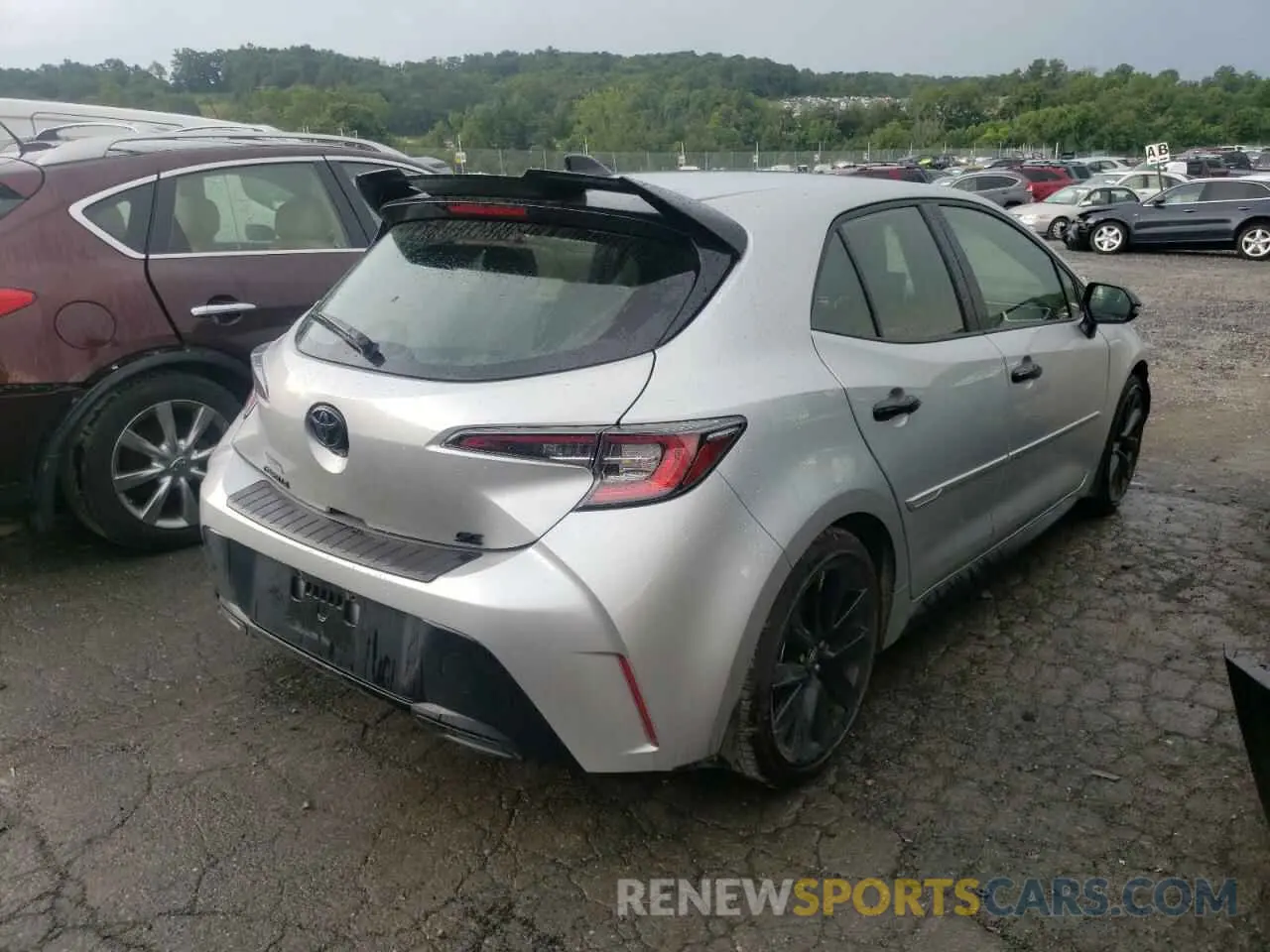 4 Photograph of a damaged car JTND4MBEXN3166243 TOYOTA COROLLA 2022