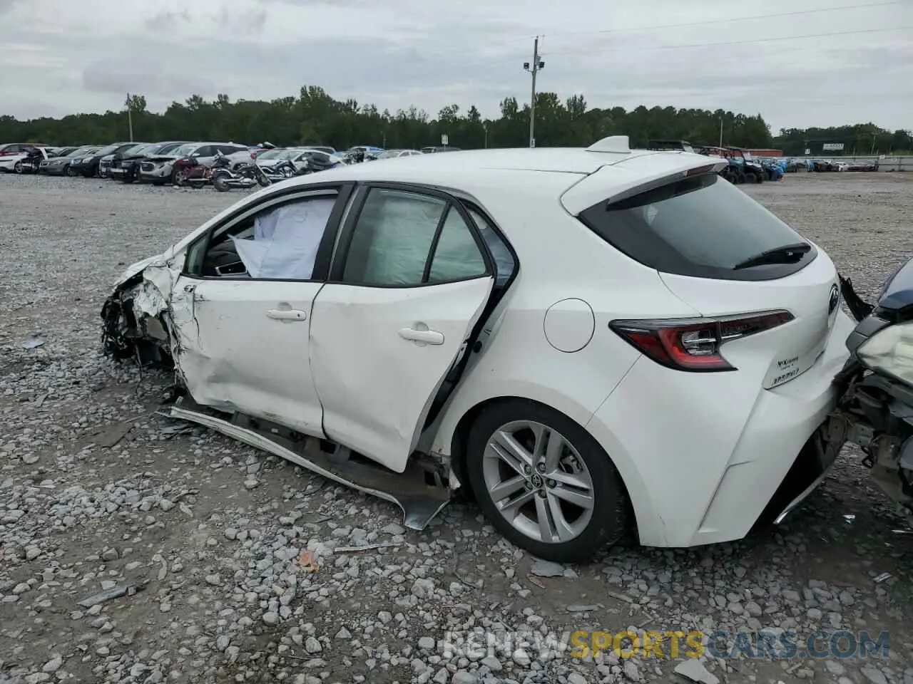 2 Фотография поврежденного автомобиля JTND4MBEXN3168266 TOYOTA COROLLA 2022