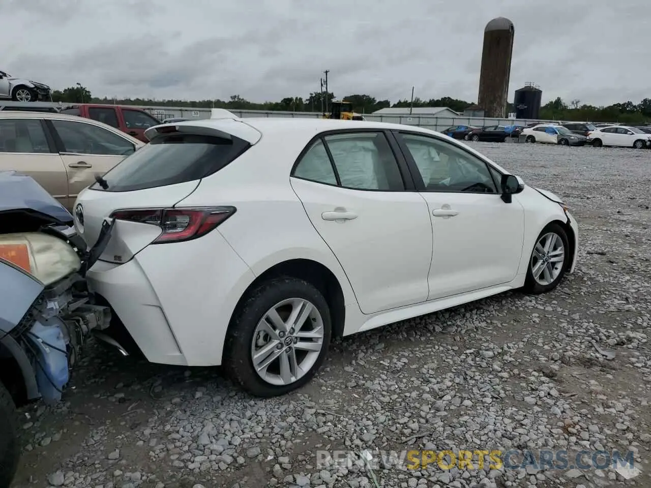 3 Фотография поврежденного автомобиля JTND4MBEXN3168266 TOYOTA COROLLA 2022