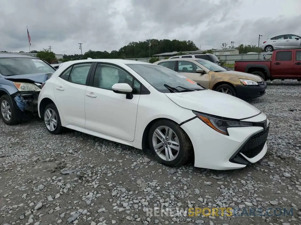4 Фотография поврежденного автомобиля JTND4MBEXN3168266 TOYOTA COROLLA 2022