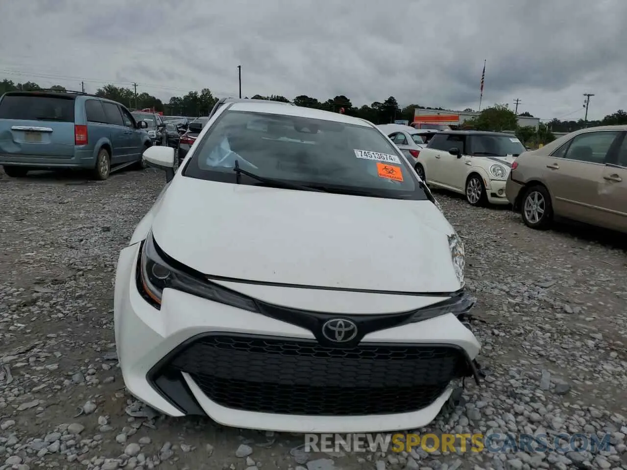 5 Фотография поврежденного автомобиля JTND4MBEXN3168266 TOYOTA COROLLA 2022