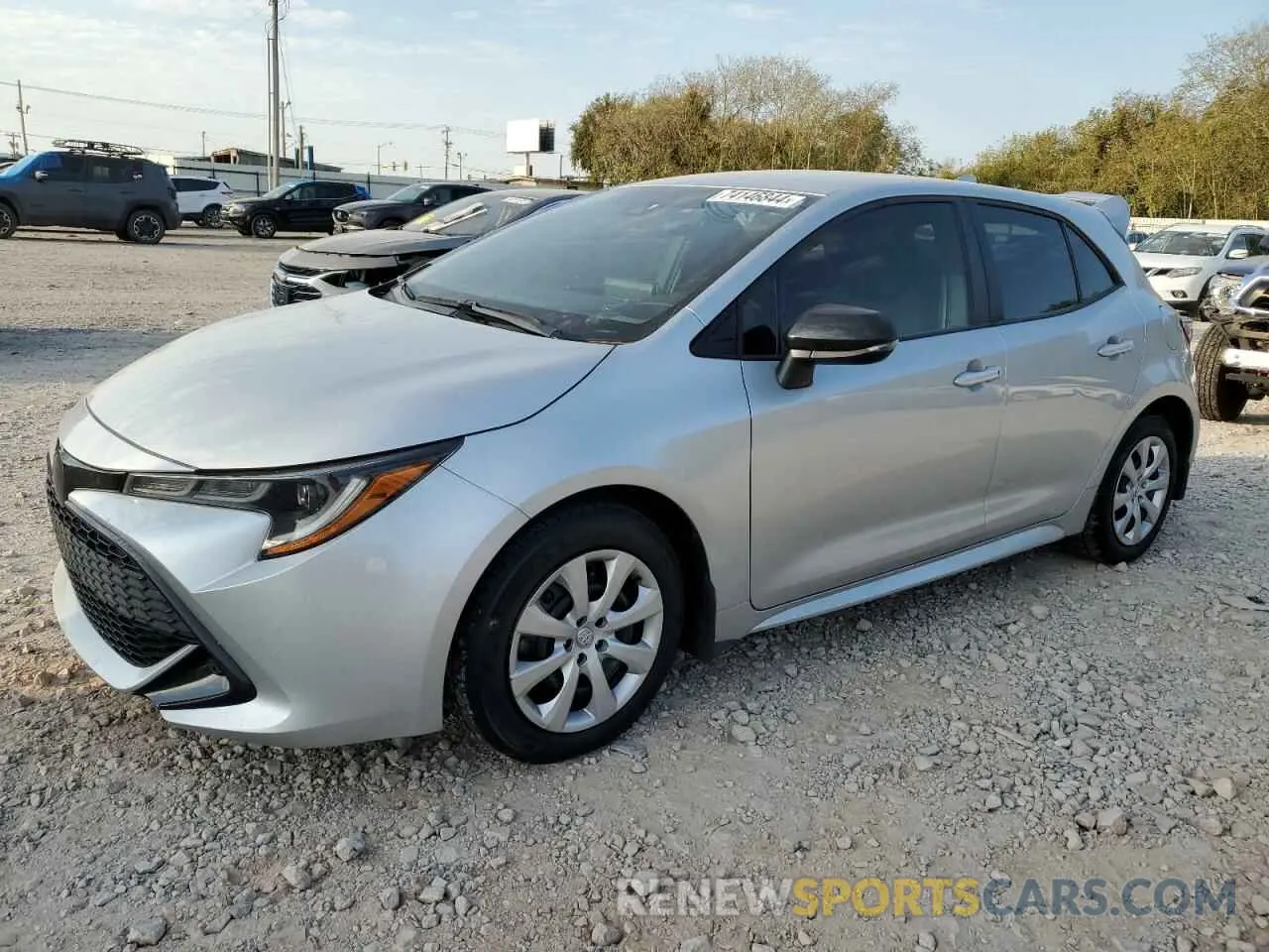 1 Photograph of a damaged car JTND4MBEXN3179784 TOYOTA COROLLA 2022