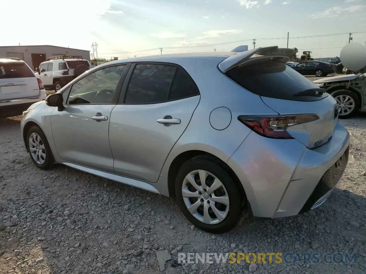 2 Photograph of a damaged car JTND4MBEXN3179784 TOYOTA COROLLA 2022