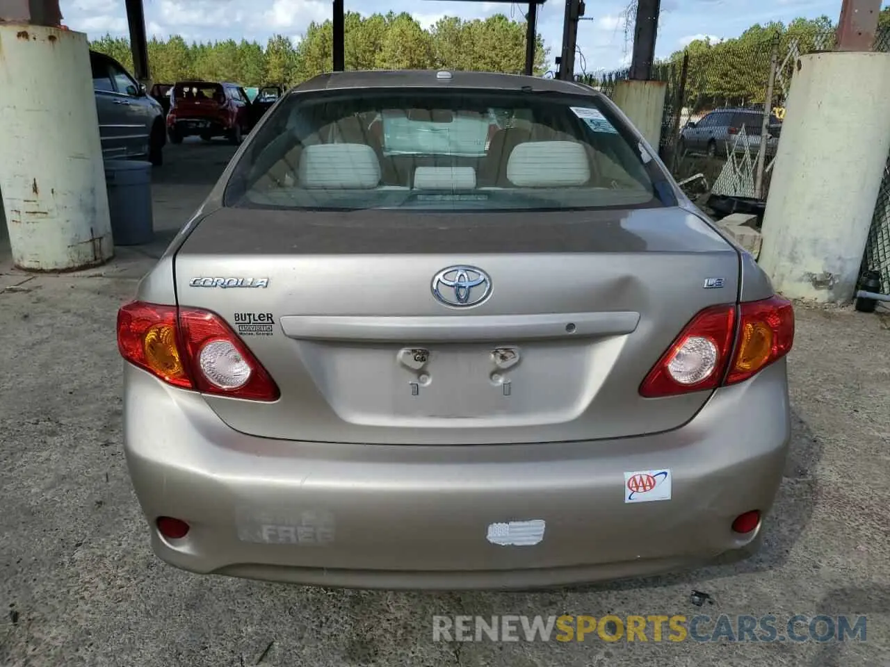 6 Photograph of a damaged car 1NXBU40E79Z059919 TOYOTA COROLLA 2023