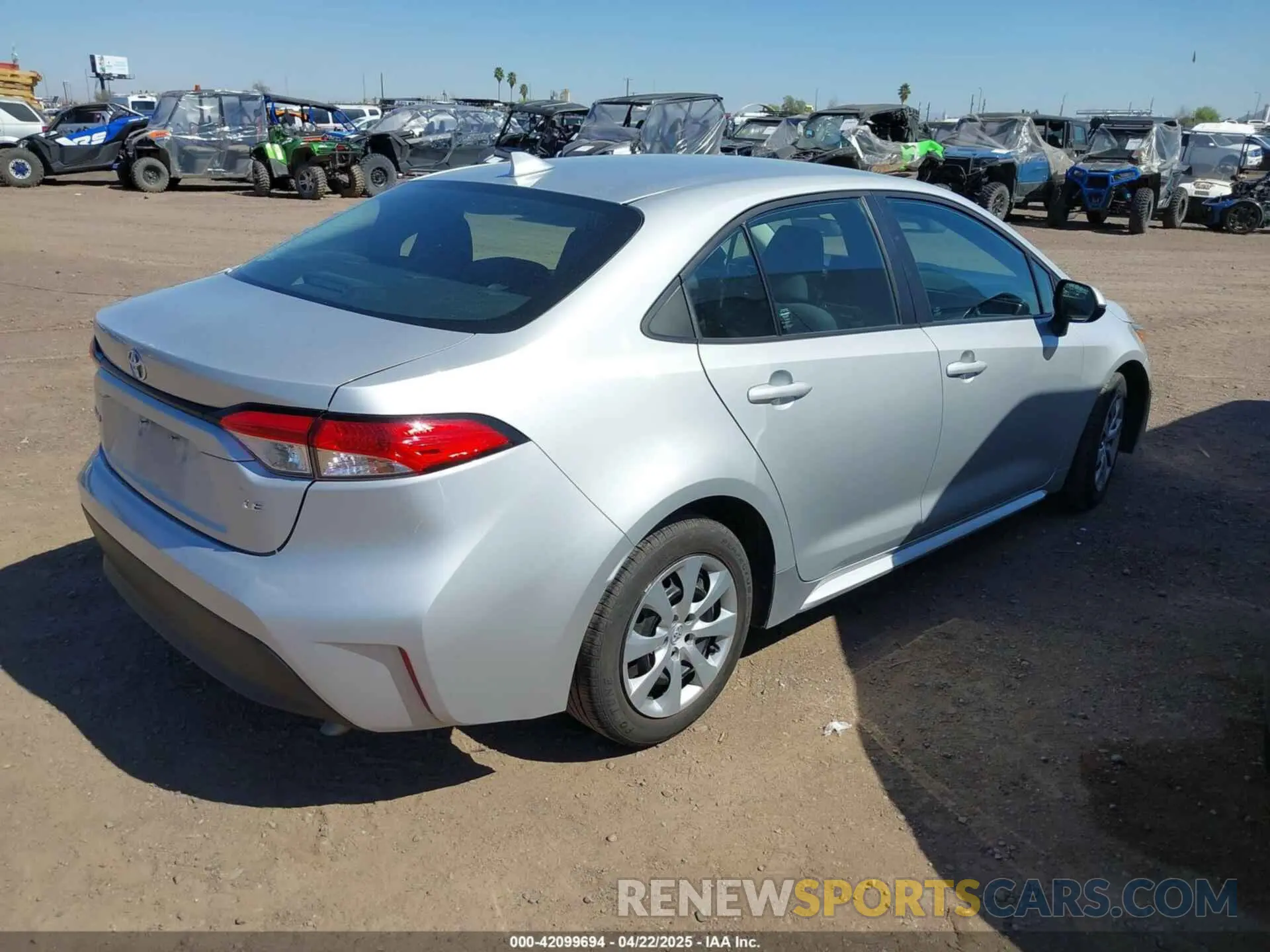 4 Фотография поврежденного автомобиля 5YFB4MDE0PP001871 TOYOTA COROLLA 2023