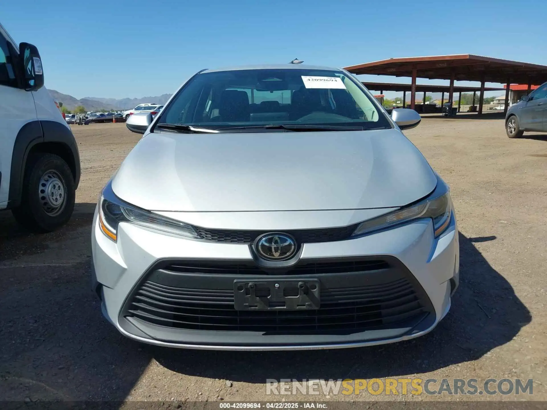 6 Фотография поврежденного автомобиля 5YFB4MDE0PP001871 TOYOTA COROLLA 2023