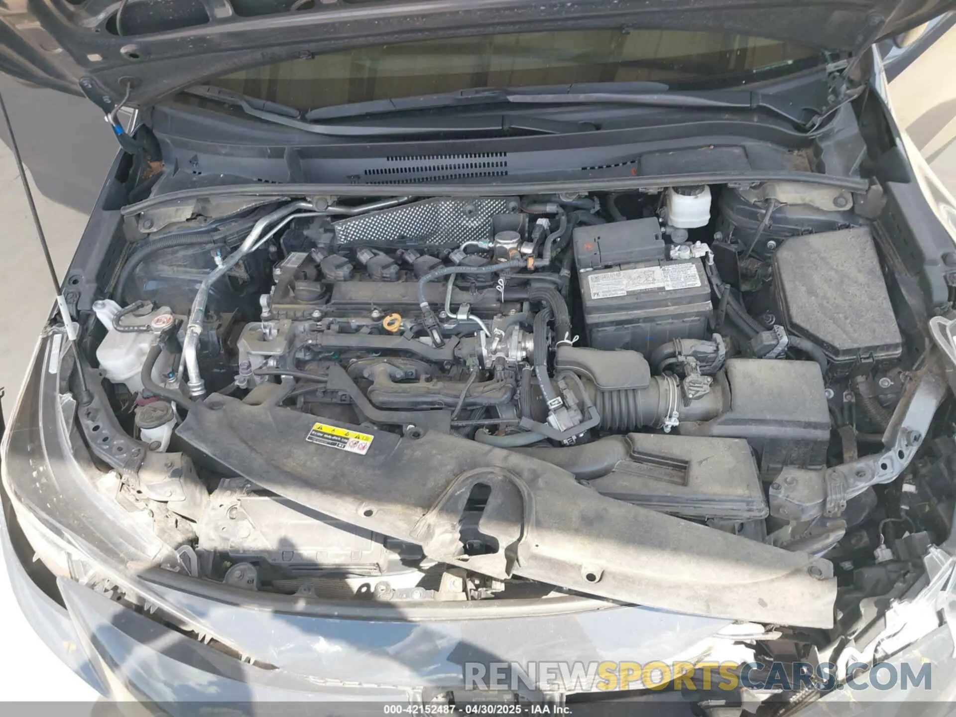 10 Фотография поврежденного автомобиля 5YFB4MDE0PP010957 TOYOTA COROLLA 2023