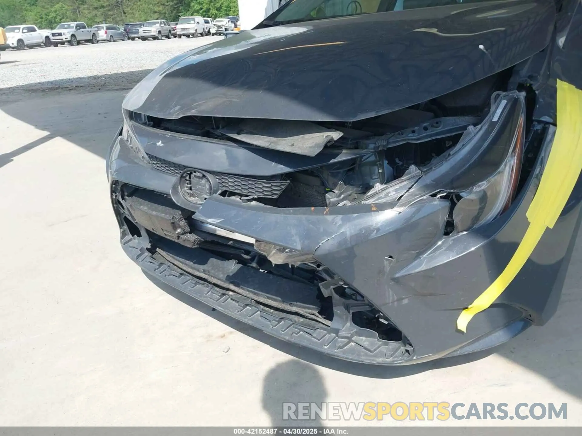 6 Фотография поврежденного автомобиля 5YFB4MDE0PP010957 TOYOTA COROLLA 2023