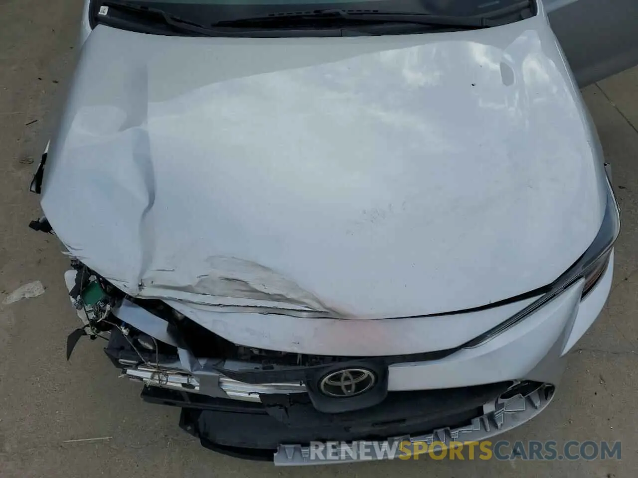 11 Photograph of a damaged car 5YFB4MDE0PP013678 TOYOTA COROLLA 2023
