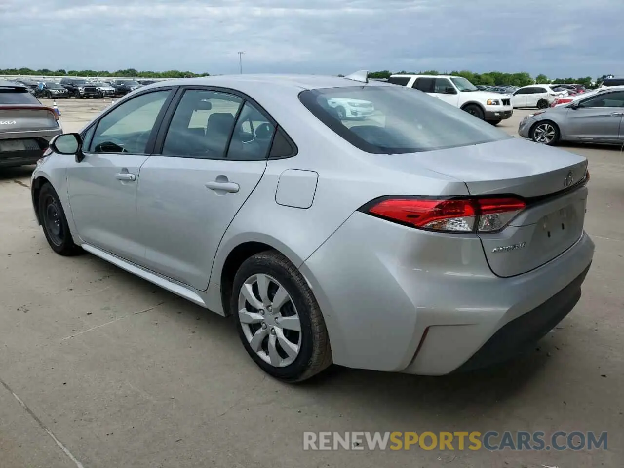 2 Photograph of a damaged car 5YFB4MDE0PP013678 TOYOTA COROLLA 2023