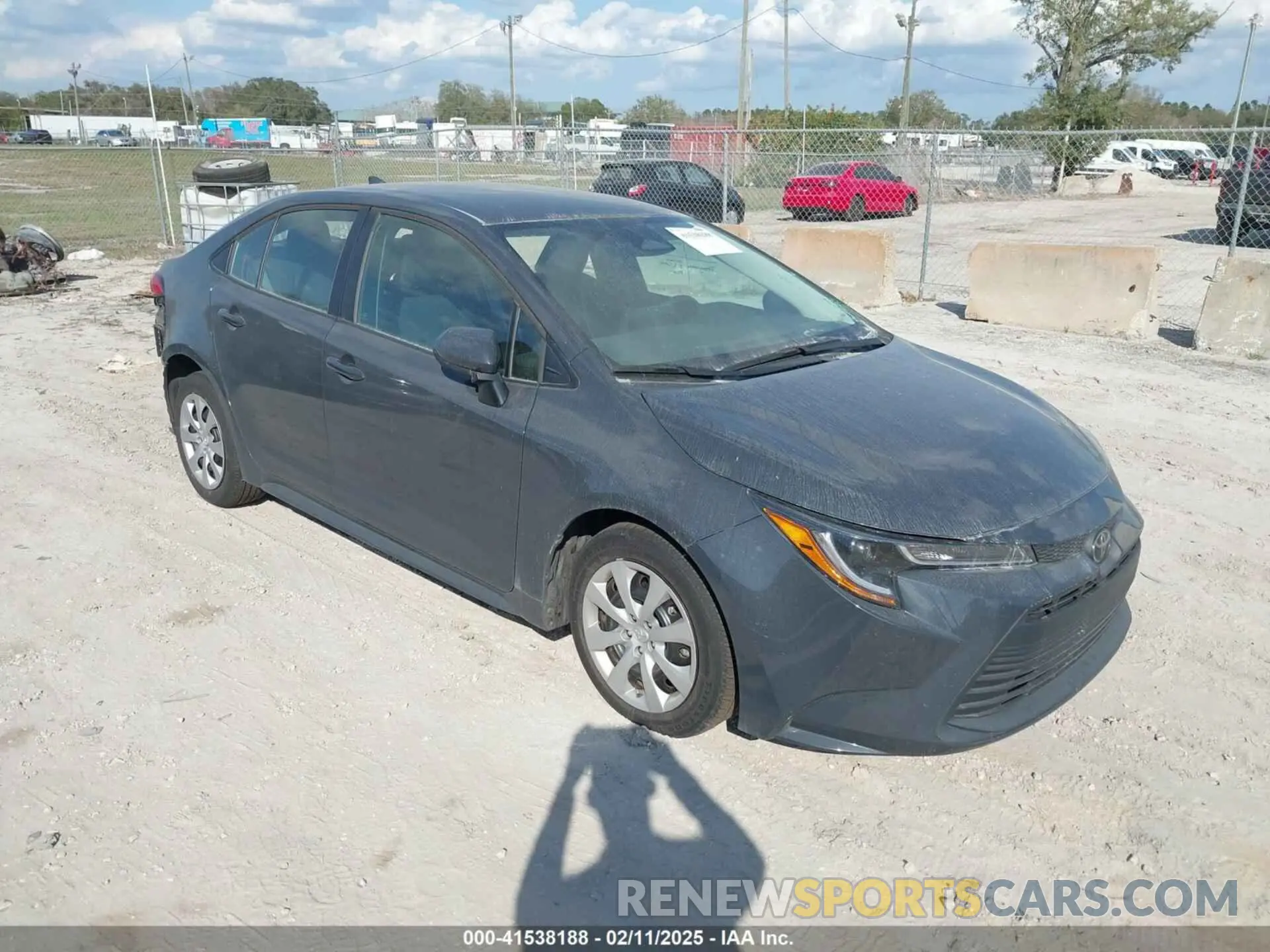 1 Photograph of a damaged car 5YFB4MDE0PP022221 TOYOTA COROLLA 2023