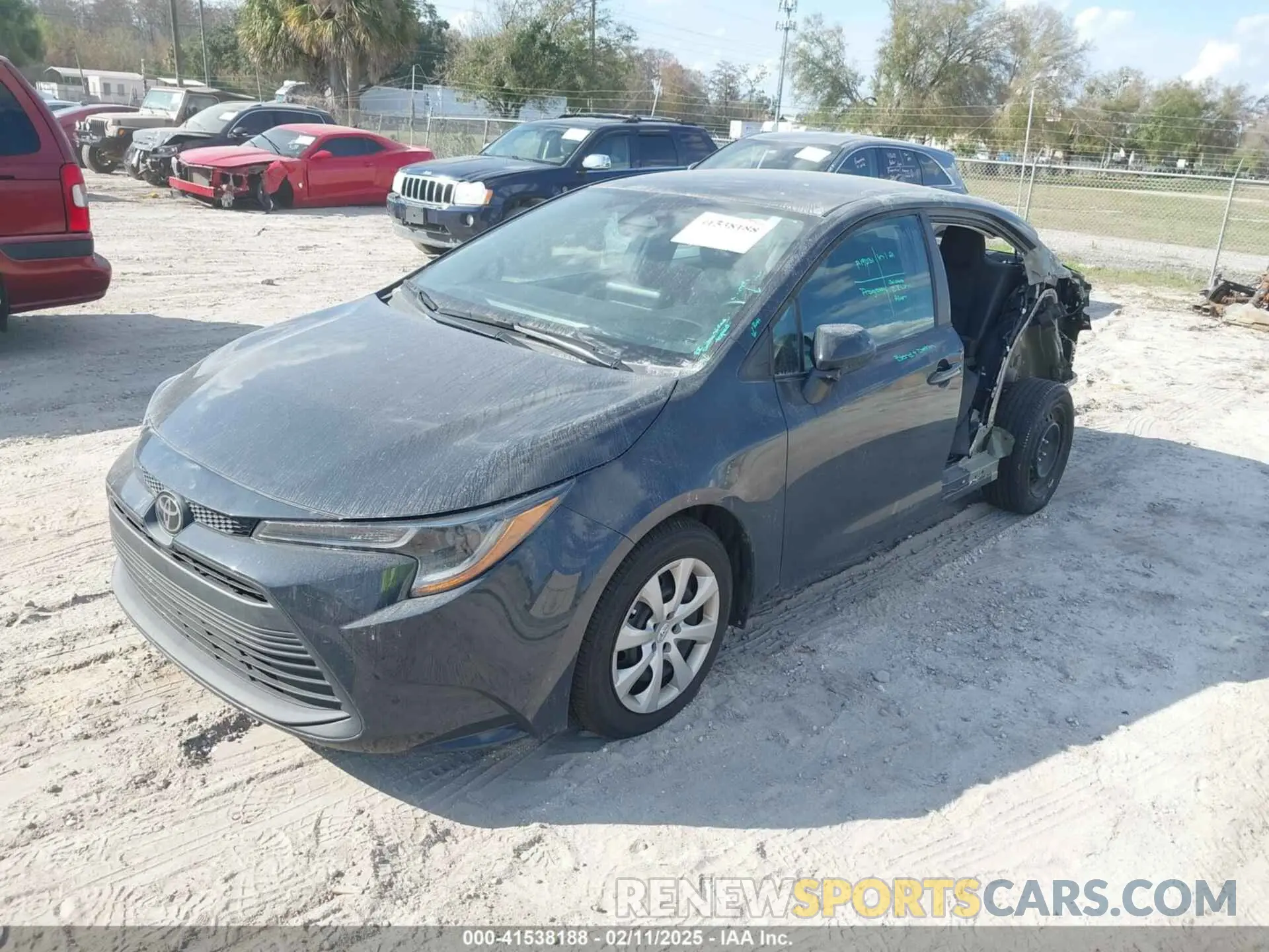 2 Photograph of a damaged car 5YFB4MDE0PP022221 TOYOTA COROLLA 2023