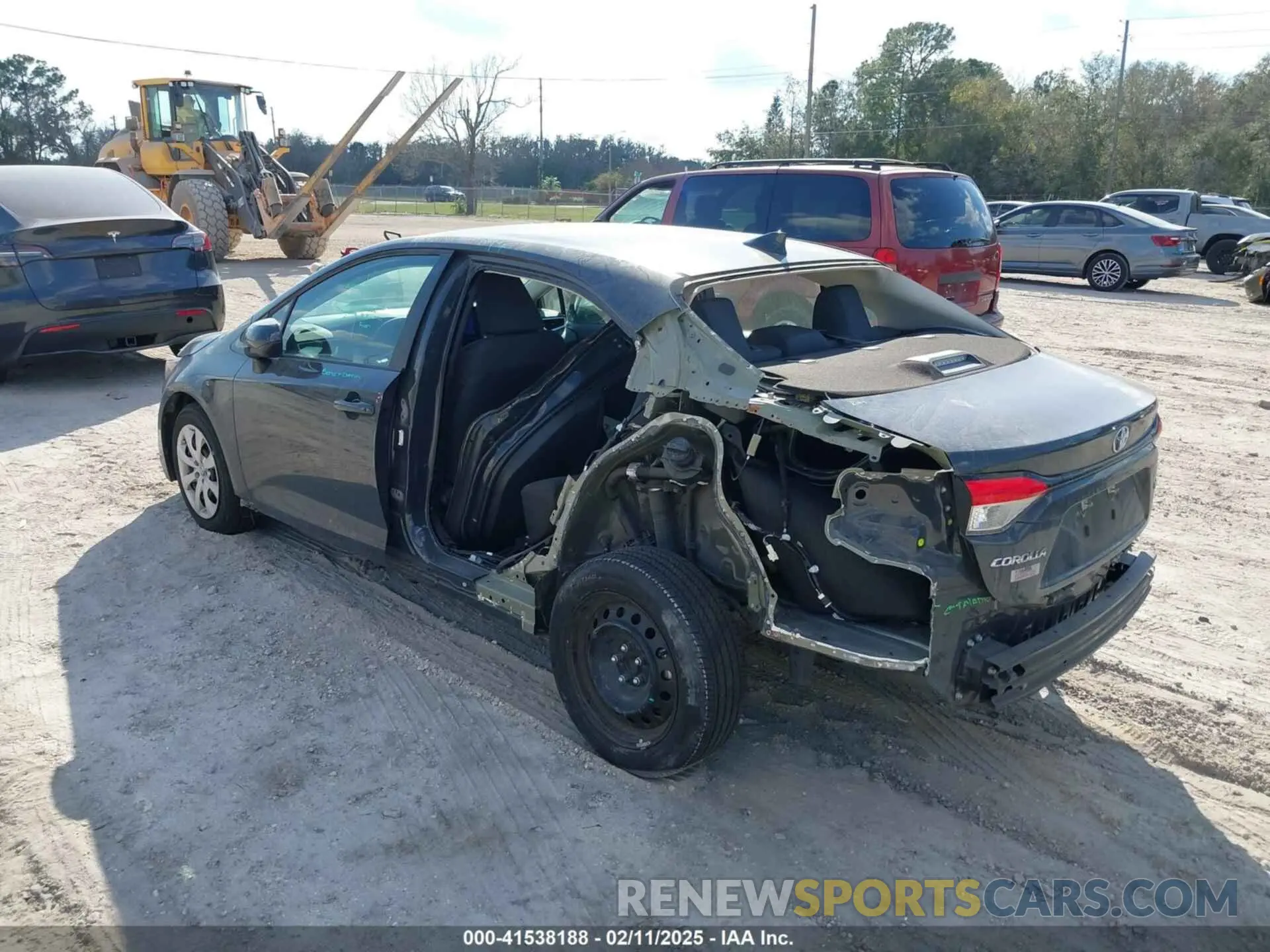 3 Photograph of a damaged car 5YFB4MDE0PP022221 TOYOTA COROLLA 2023