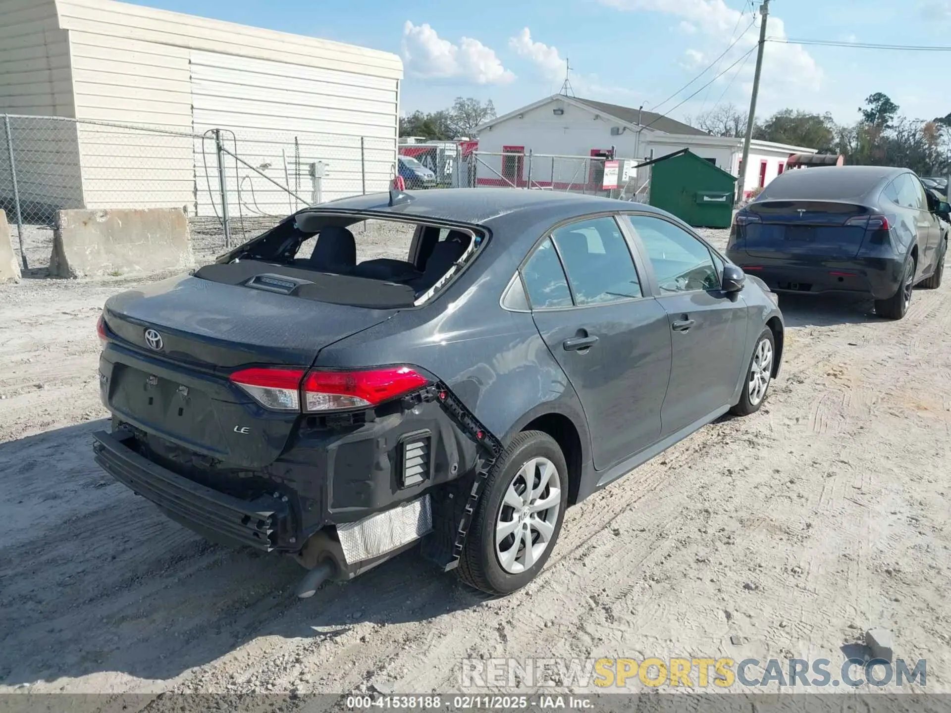4 Photograph of a damaged car 5YFB4MDE0PP022221 TOYOTA COROLLA 2023