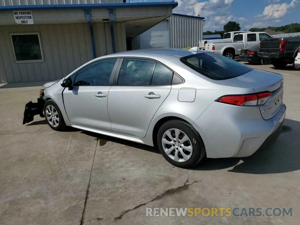 2 Photograph of a damaged car 5YFB4MDE0PP033980 TOYOTA COROLLA 2023