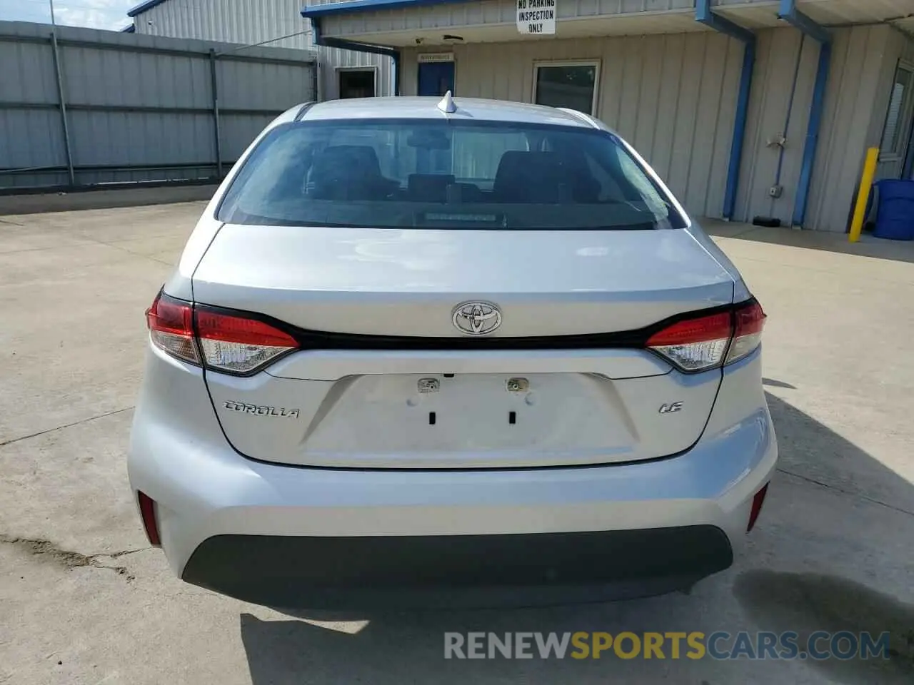 6 Photograph of a damaged car 5YFB4MDE0PP033980 TOYOTA COROLLA 2023