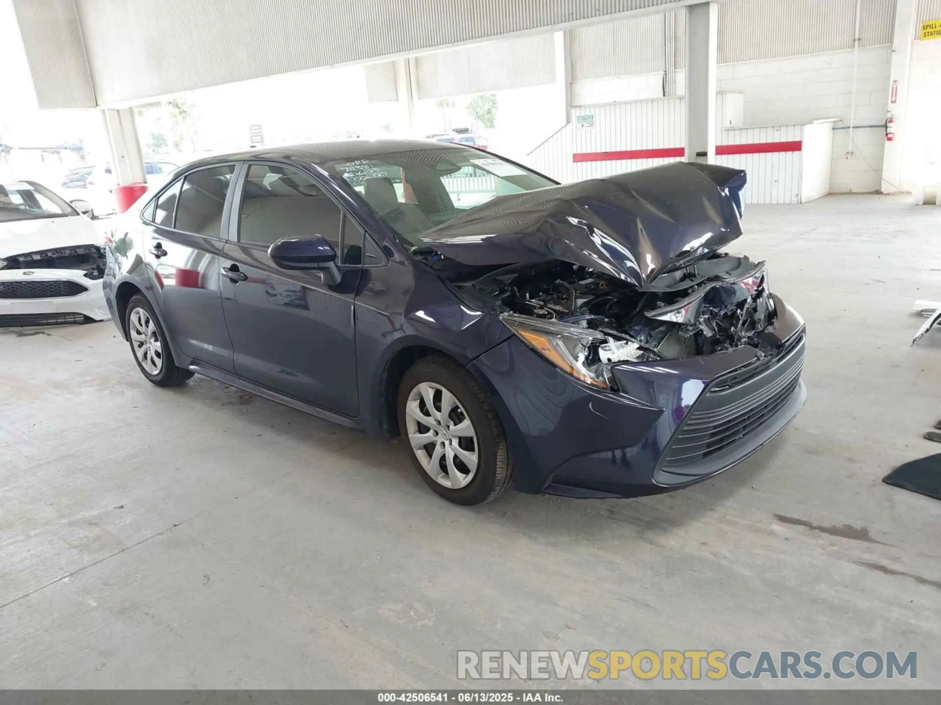 1 Photograph of a damaged car 5YFB4MDE0PP038175 TOYOTA COROLLA 2023