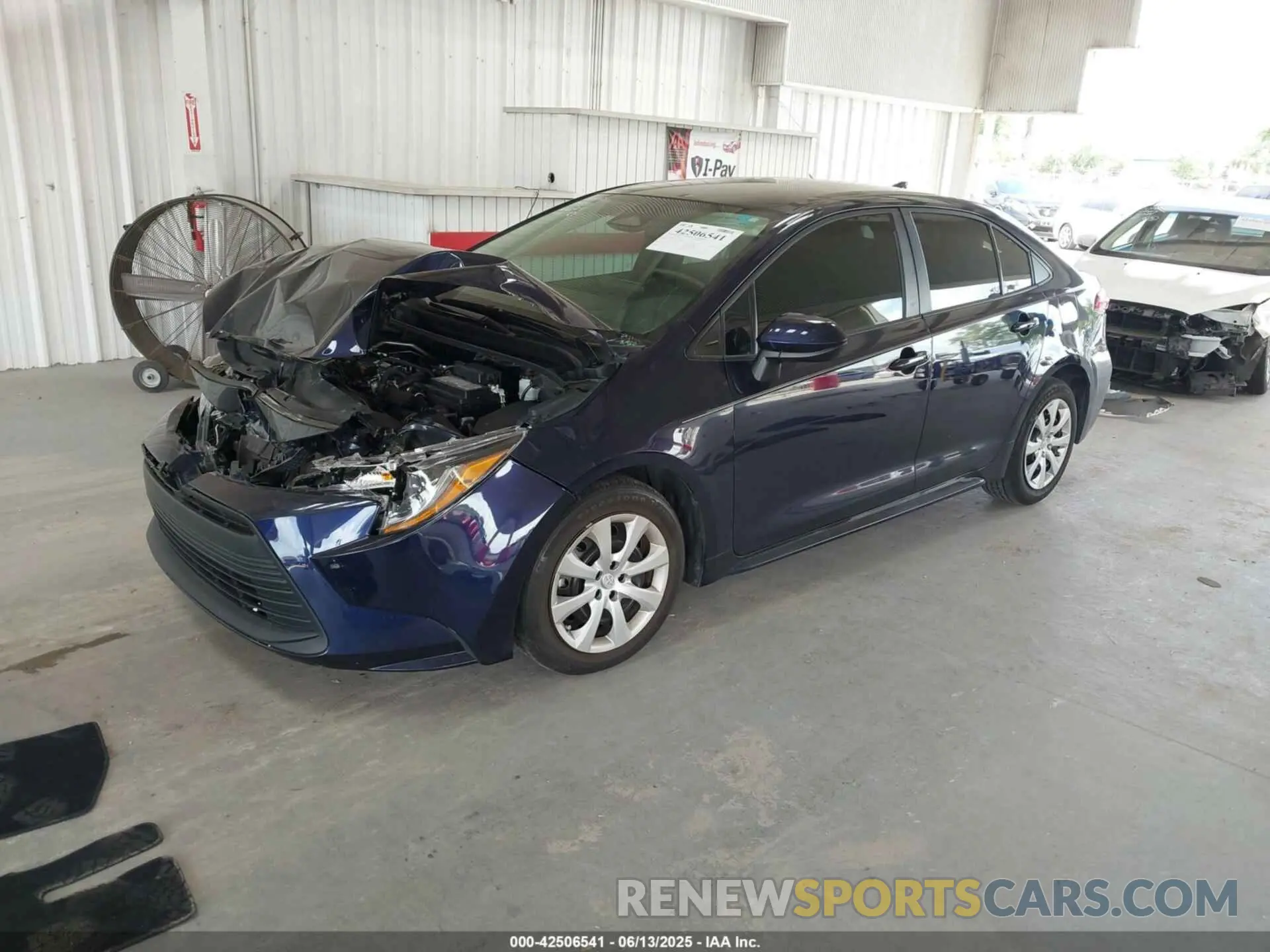 2 Photograph of a damaged car 5YFB4MDE0PP038175 TOYOTA COROLLA 2023