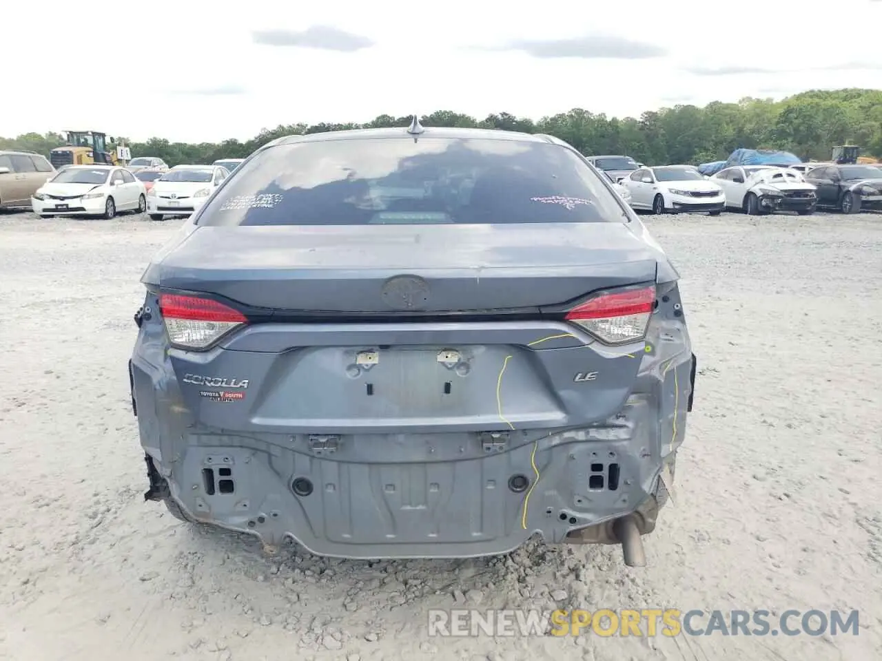 6 Photograph of a damaged car 5YFB4MDE0PP046096 TOYOTA COROLLA 2023