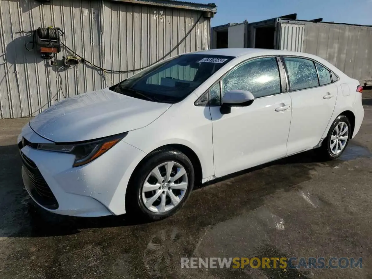 1 Photograph of a damaged car 5YFB4MDE0PP049998 TOYOTA COROLLA 2023
