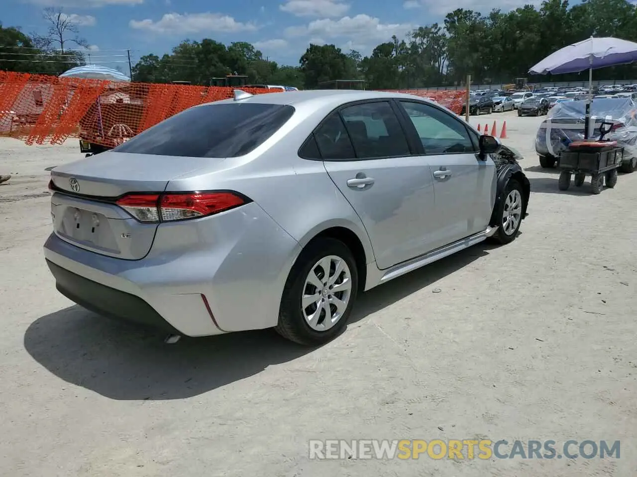 3 Фотография поврежденного автомобиля 5YFB4MDE0PP053551 TOYOTA COROLLA 2023