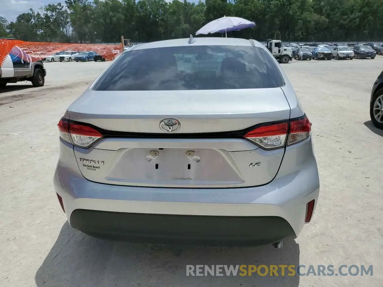 6 Фотография поврежденного автомобиля 5YFB4MDE0PP053551 TOYOTA COROLLA 2023