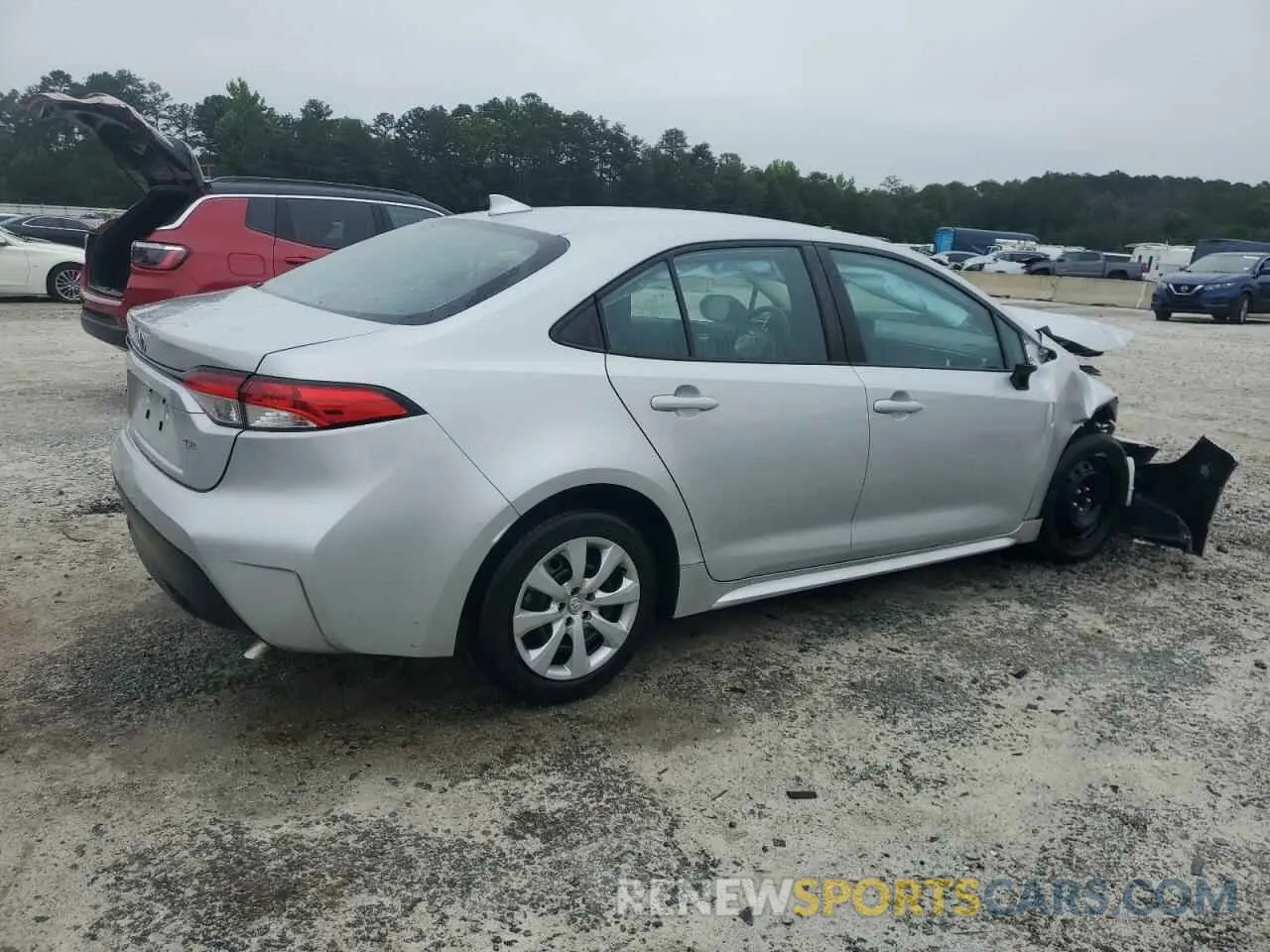 3 Photograph of a damaged car 5YFB4MDE0PP065358 TOYOTA COROLLA 2023