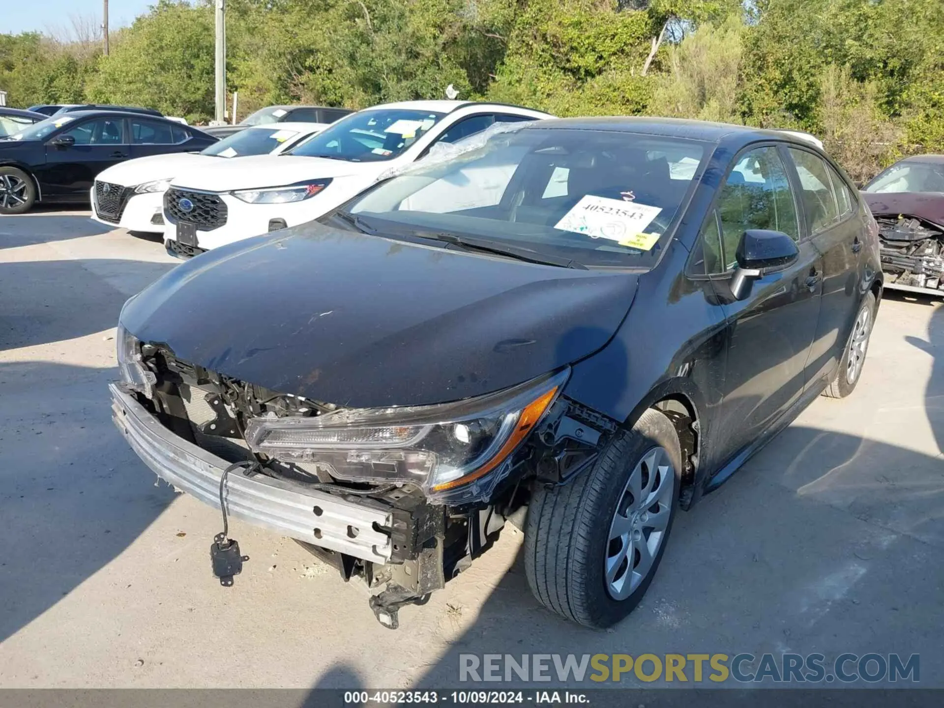 2 Photograph of a damaged car 5YFB4MDE0PP066185 TOYOTA COROLLA 2023