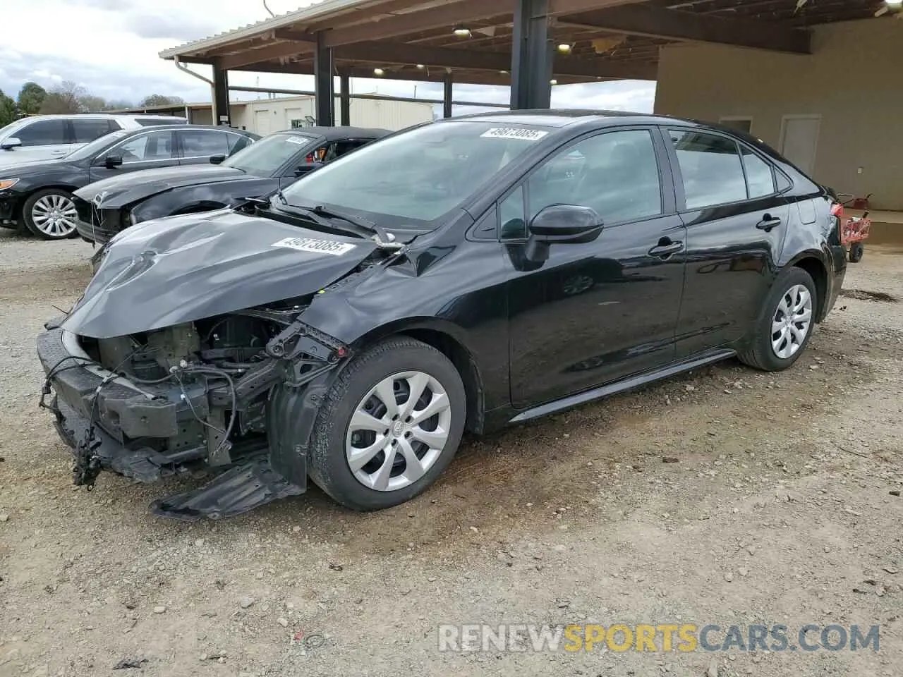 1 Photograph of a damaged car 5YFB4MDE0PP070916 TOYOTA COROLLA 2023