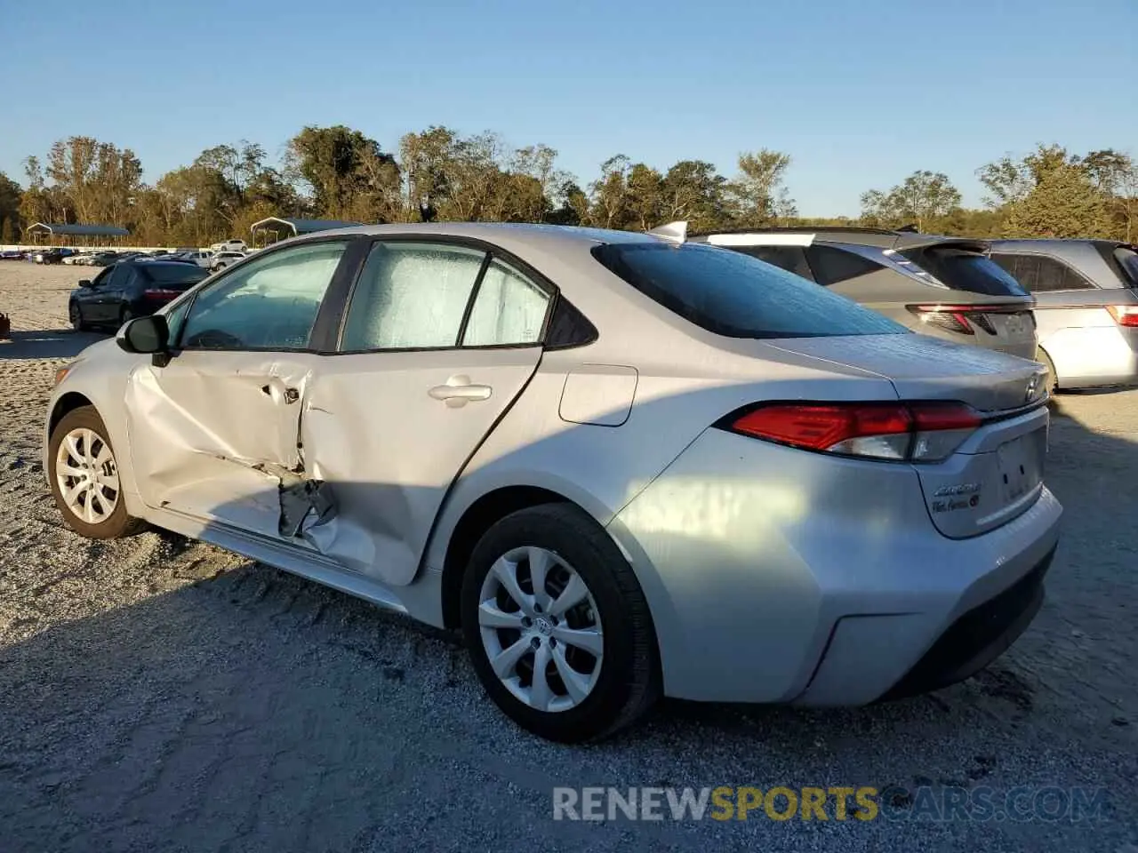 2 Photograph of a damaged car 5YFB4MDE0PP075453 TOYOTA COROLLA 2023
