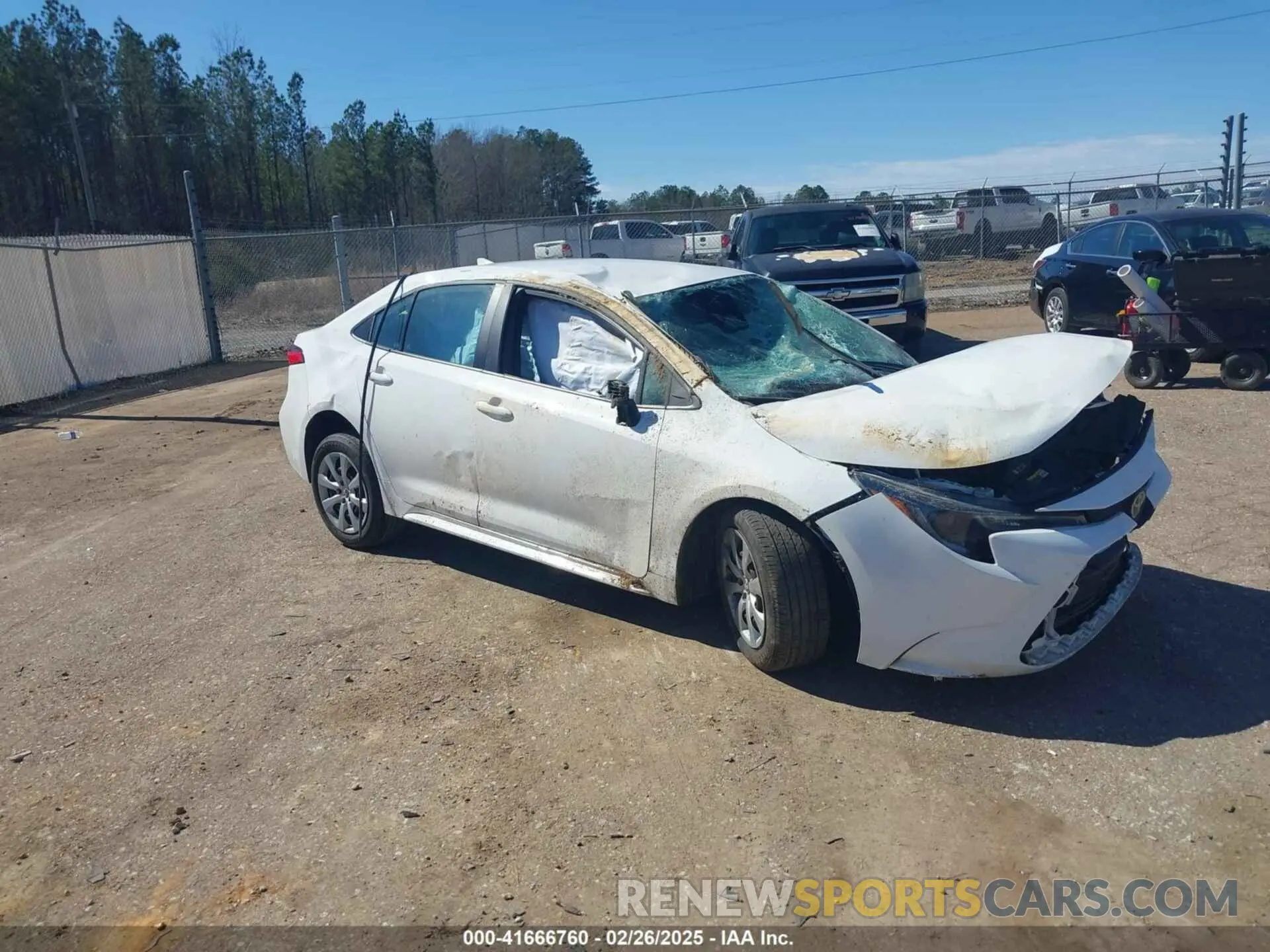 1 Photograph of a damaged car 5YFB4MDE1PP000485 TOYOTA COROLLA 2023