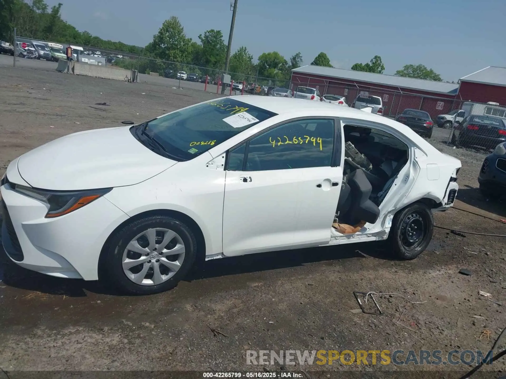 15 Photograph of a damaged car 5YFB4MDE1PP009218 TOYOTA COROLLA 2023