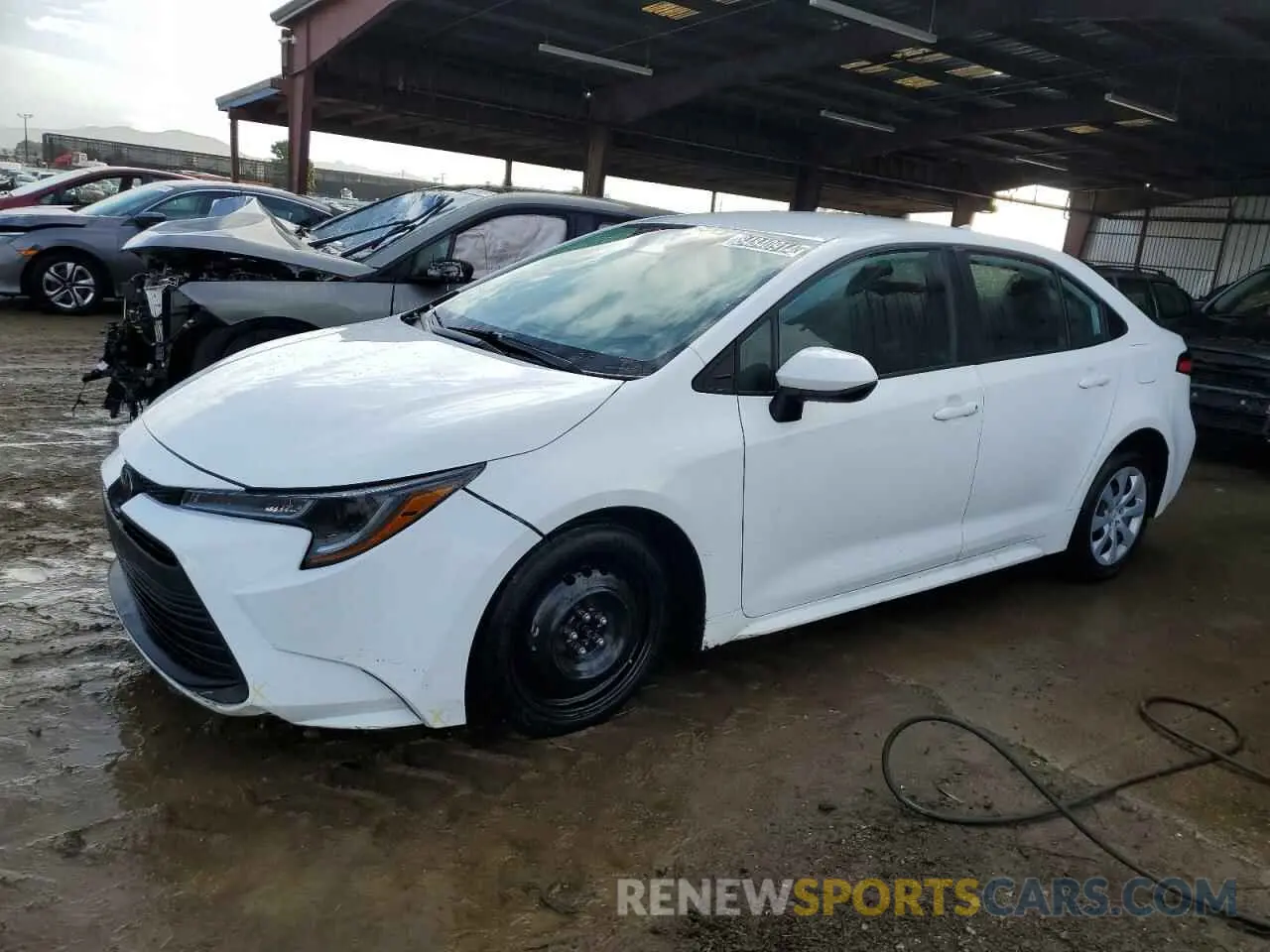 1 Photograph of a damaged car 5YFB4MDE1PP010305 TOYOTA COROLLA 2023