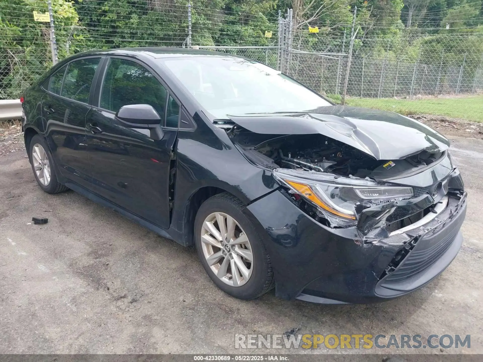 1 Photograph of a damaged car 5YFB4MDE1PP018484 TOYOTA COROLLA 2023