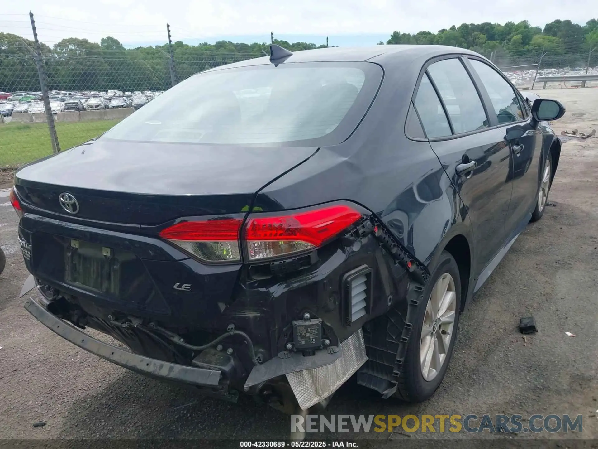 4 Photograph of a damaged car 5YFB4MDE1PP018484 TOYOTA COROLLA 2023