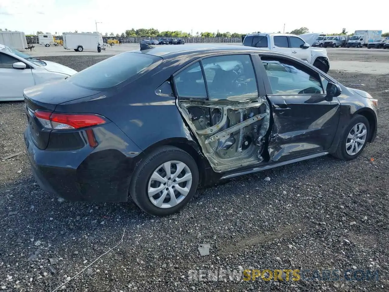 3 Photograph of a damaged car 5YFB4MDE1PP025547 TOYOTA COROLLA 2023