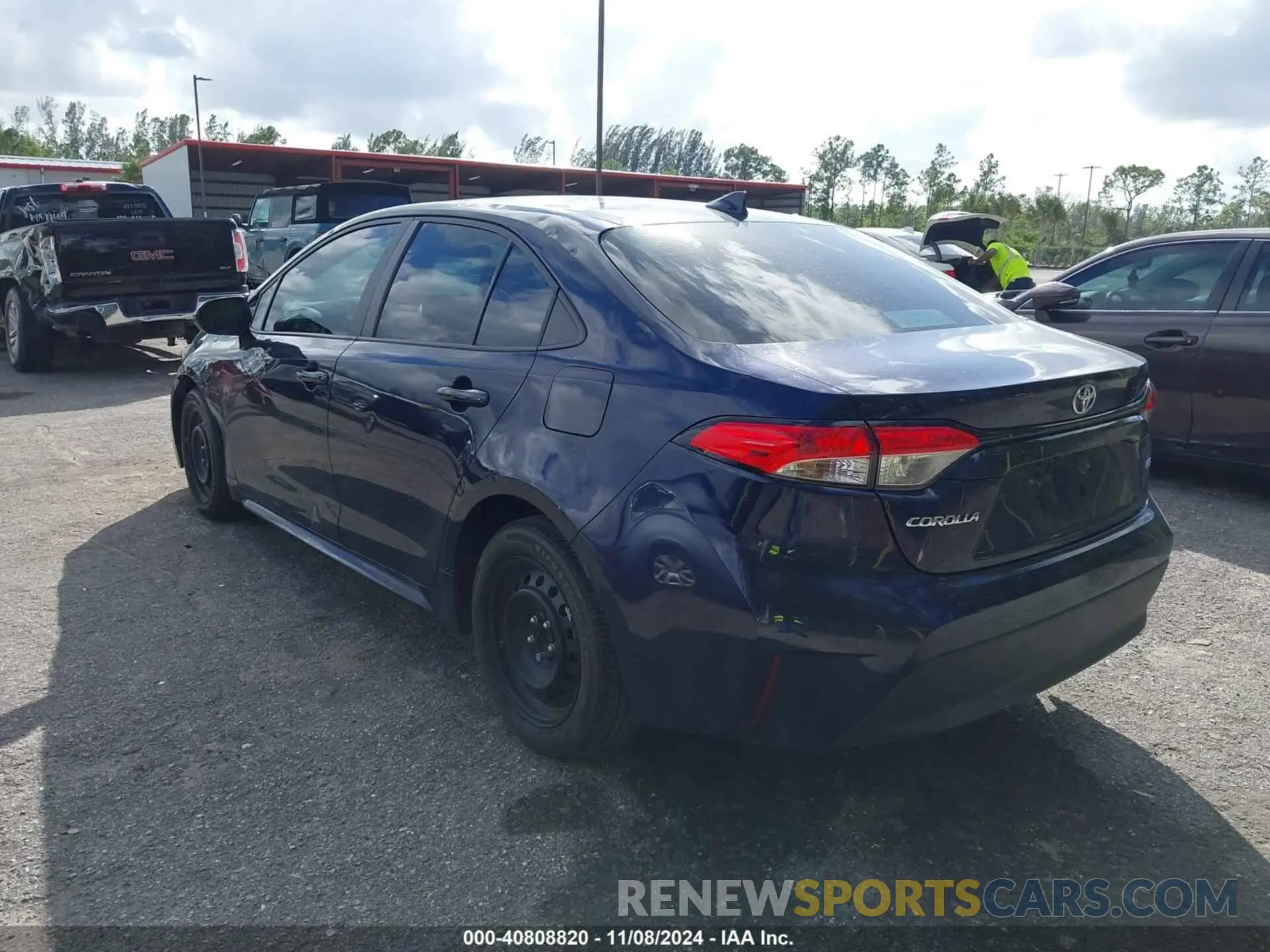 3 Photograph of a damaged car 5YFB4MDE1PP029193 TOYOTA COROLLA 2023