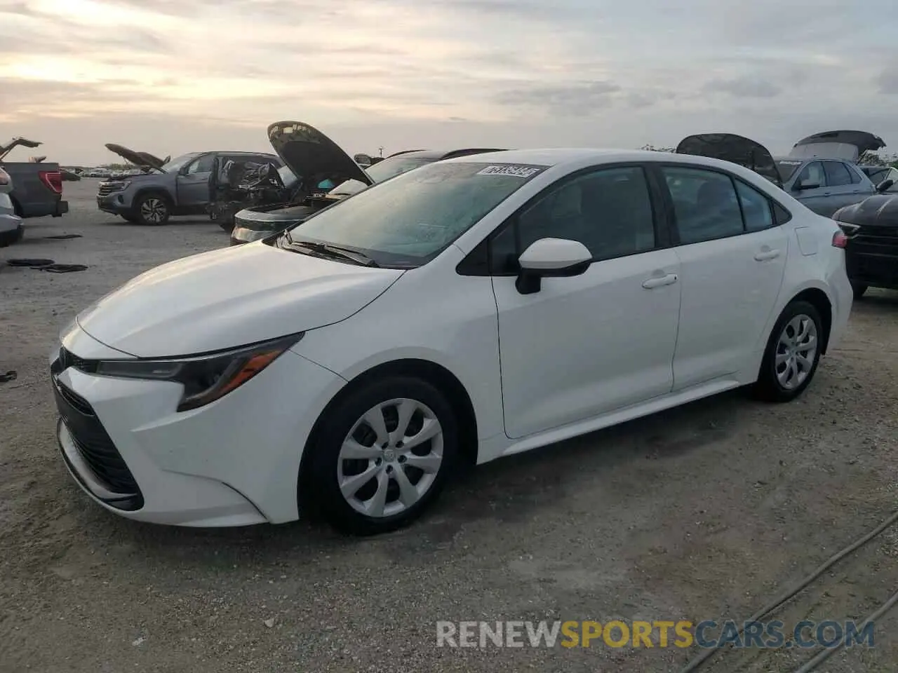 1 Photograph of a damaged car 5YFB4MDE1PP036774 TOYOTA COROLLA 2023