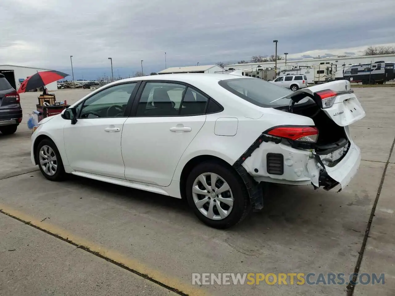 2 Photograph of a damaged car 5YFB4MDE1PP049959 TOYOTA COROLLA 2023