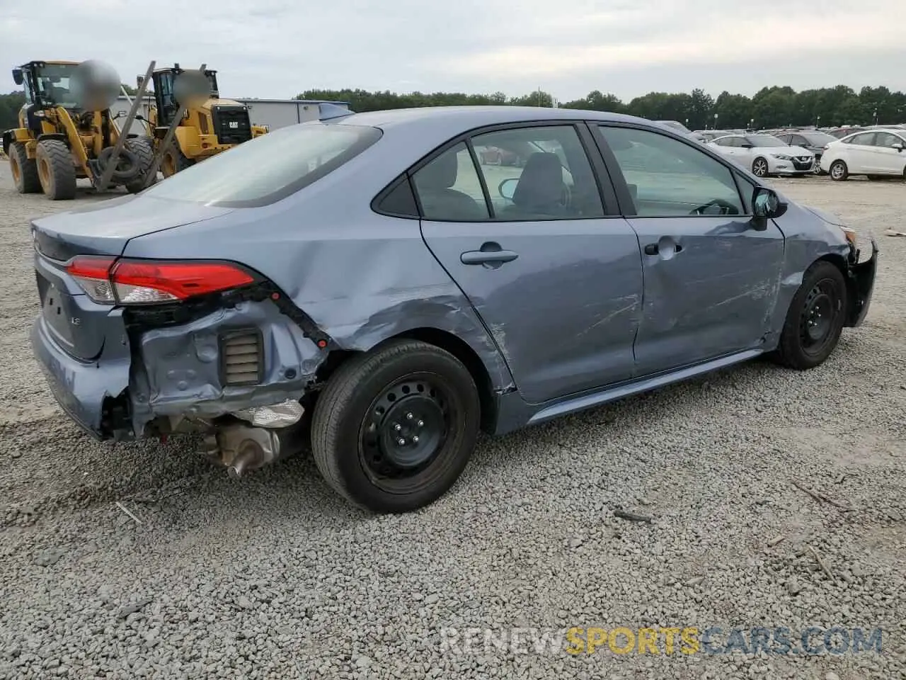 3 Photograph of a damaged car 5YFB4MDE1PP052778 TOYOTA COROLLA 2023
