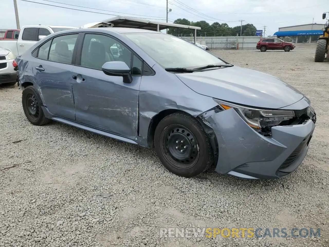 4 Photograph of a damaged car 5YFB4MDE1PP052778 TOYOTA COROLLA 2023