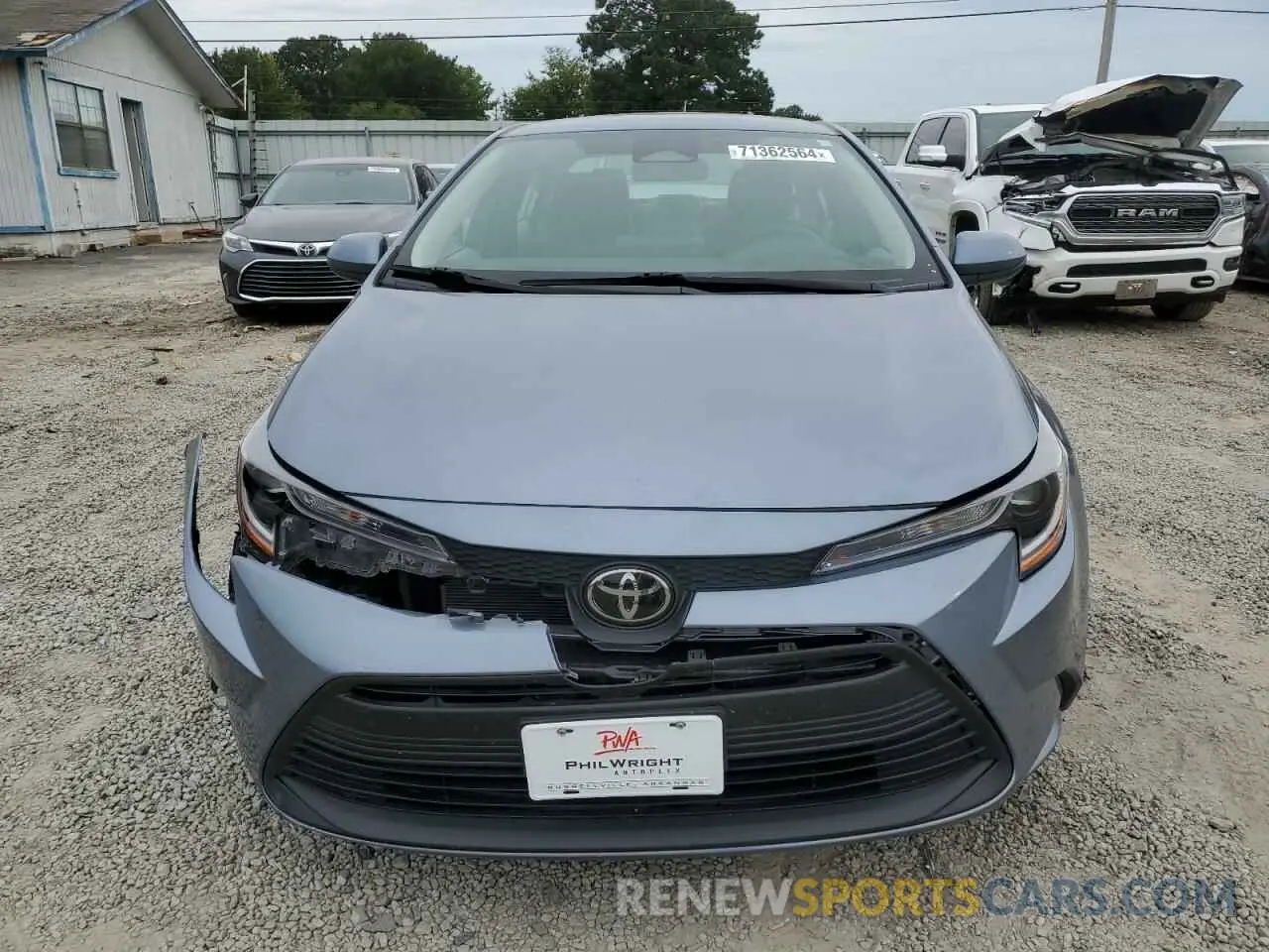 5 Photograph of a damaged car 5YFB4MDE1PP052778 TOYOTA COROLLA 2023