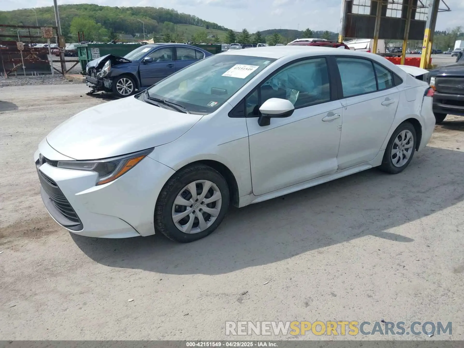 2 Photograph of a damaged car 5YFB4MDE1PP053736 TOYOTA COROLLA 2023
