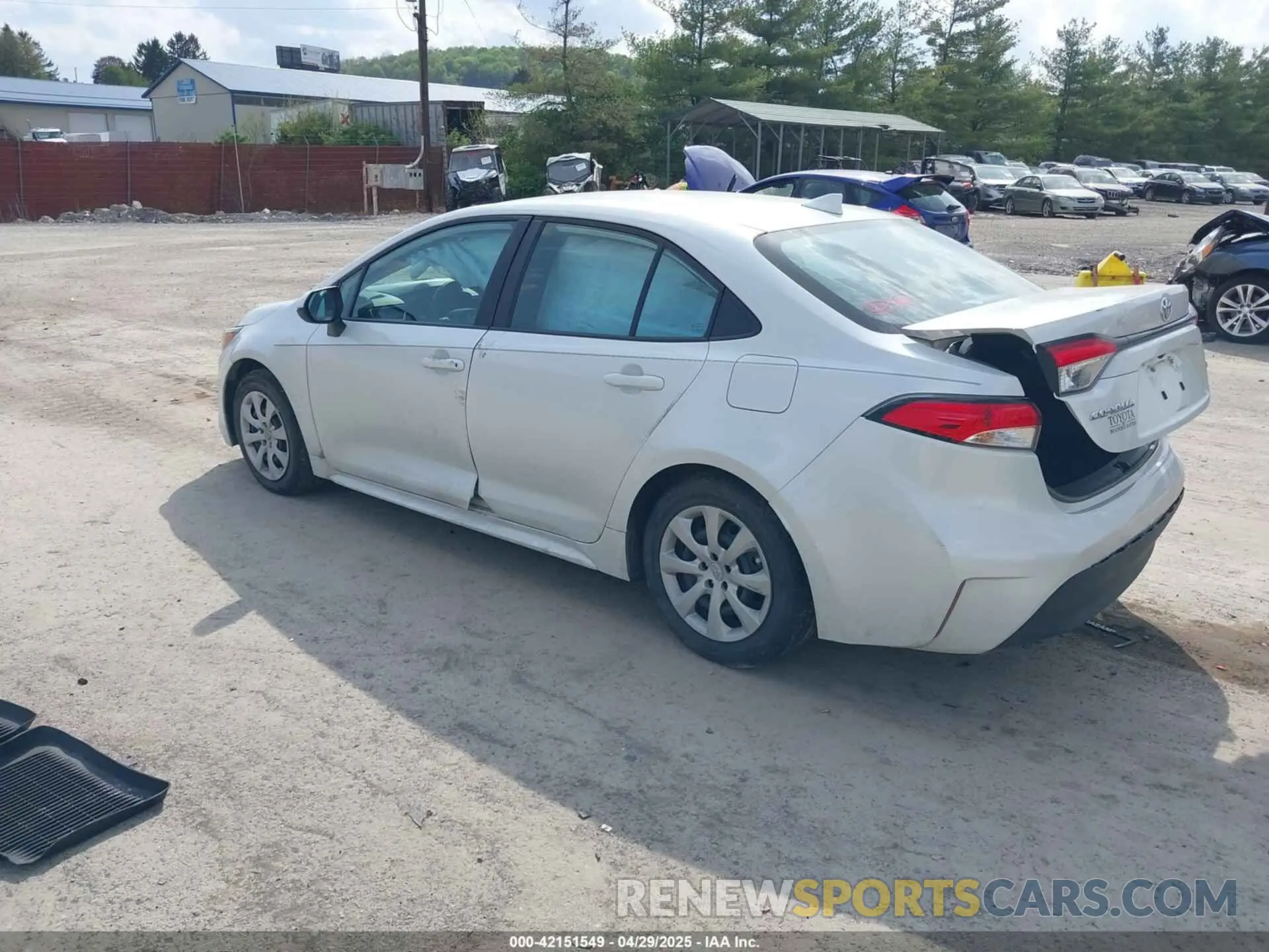 3 Photograph of a damaged car 5YFB4MDE1PP053736 TOYOTA COROLLA 2023