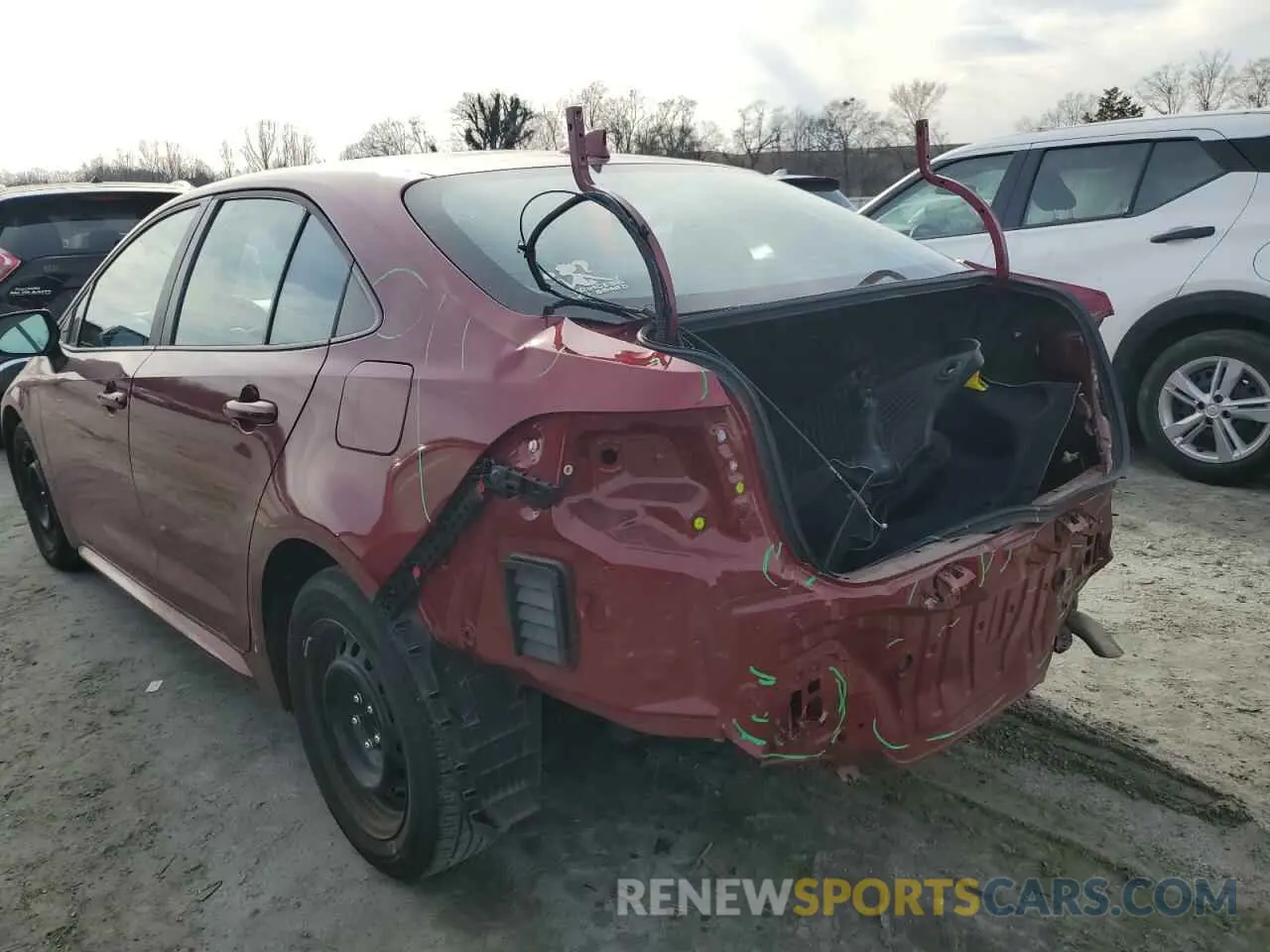 2 Photograph of a damaged car 5YFB4MDE1PP054708 TOYOTA COROLLA 2023