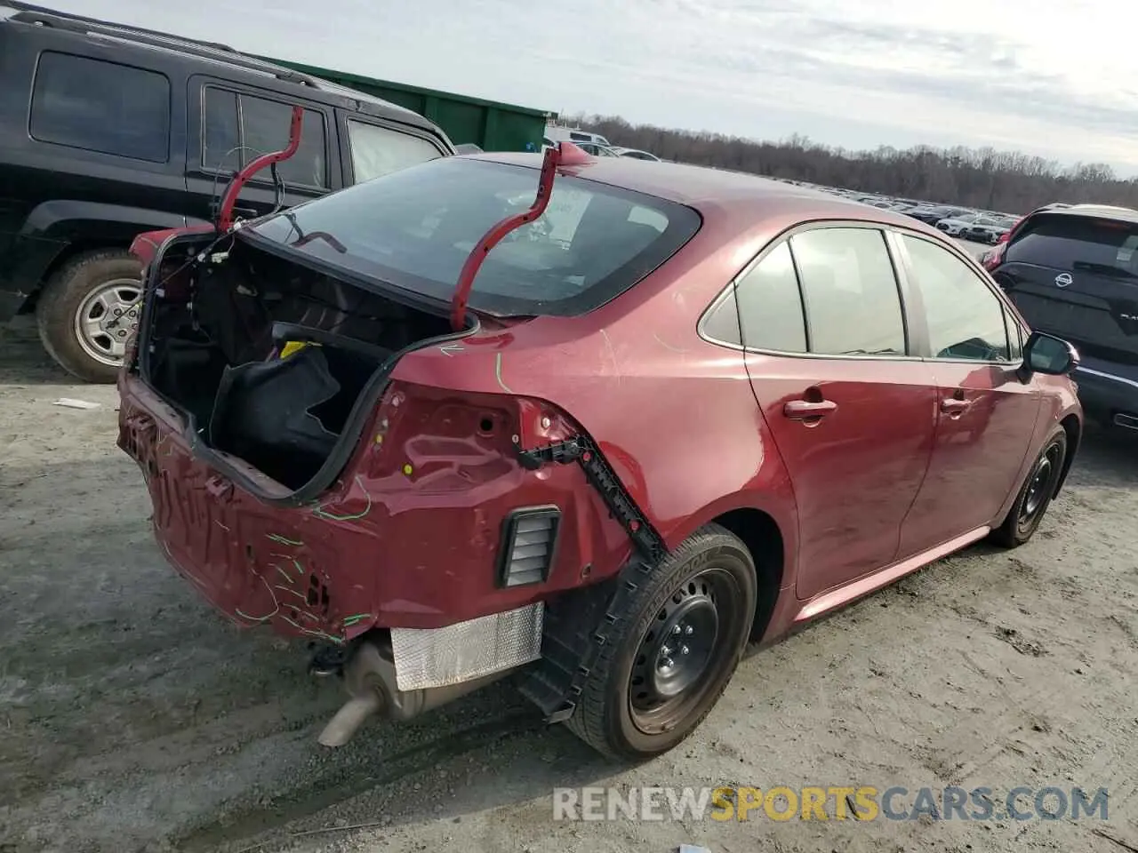 3 Photograph of a damaged car 5YFB4MDE1PP054708 TOYOTA COROLLA 2023