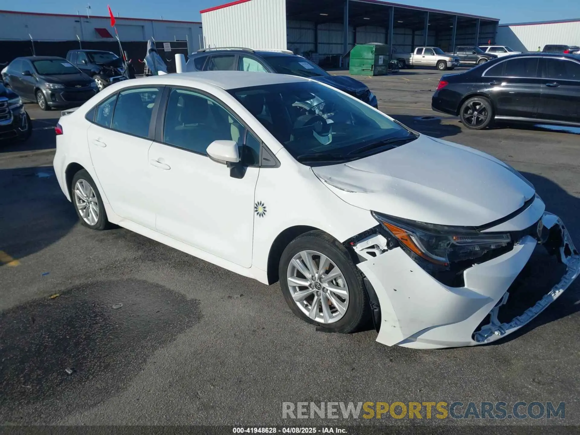 1 Photograph of a damaged car 5YFB4MDE1PP055082 TOYOTA COROLLA 2023