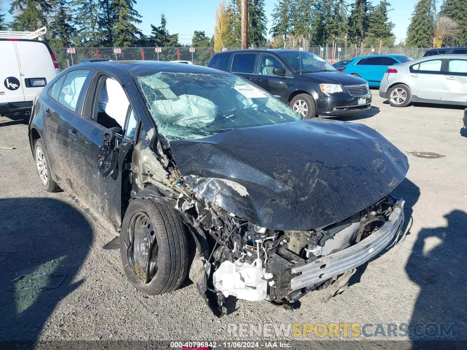 1 Photograph of a damaged car 5YFB4MDE1PP057365 TOYOTA COROLLA 2023