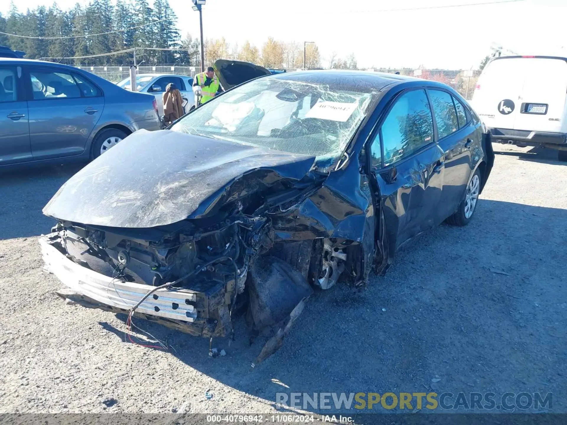2 Photograph of a damaged car 5YFB4MDE1PP057365 TOYOTA COROLLA 2023